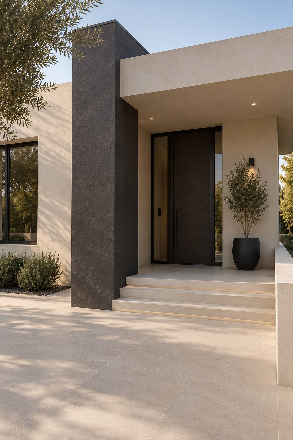 Salón interior de diseño contemporáneo