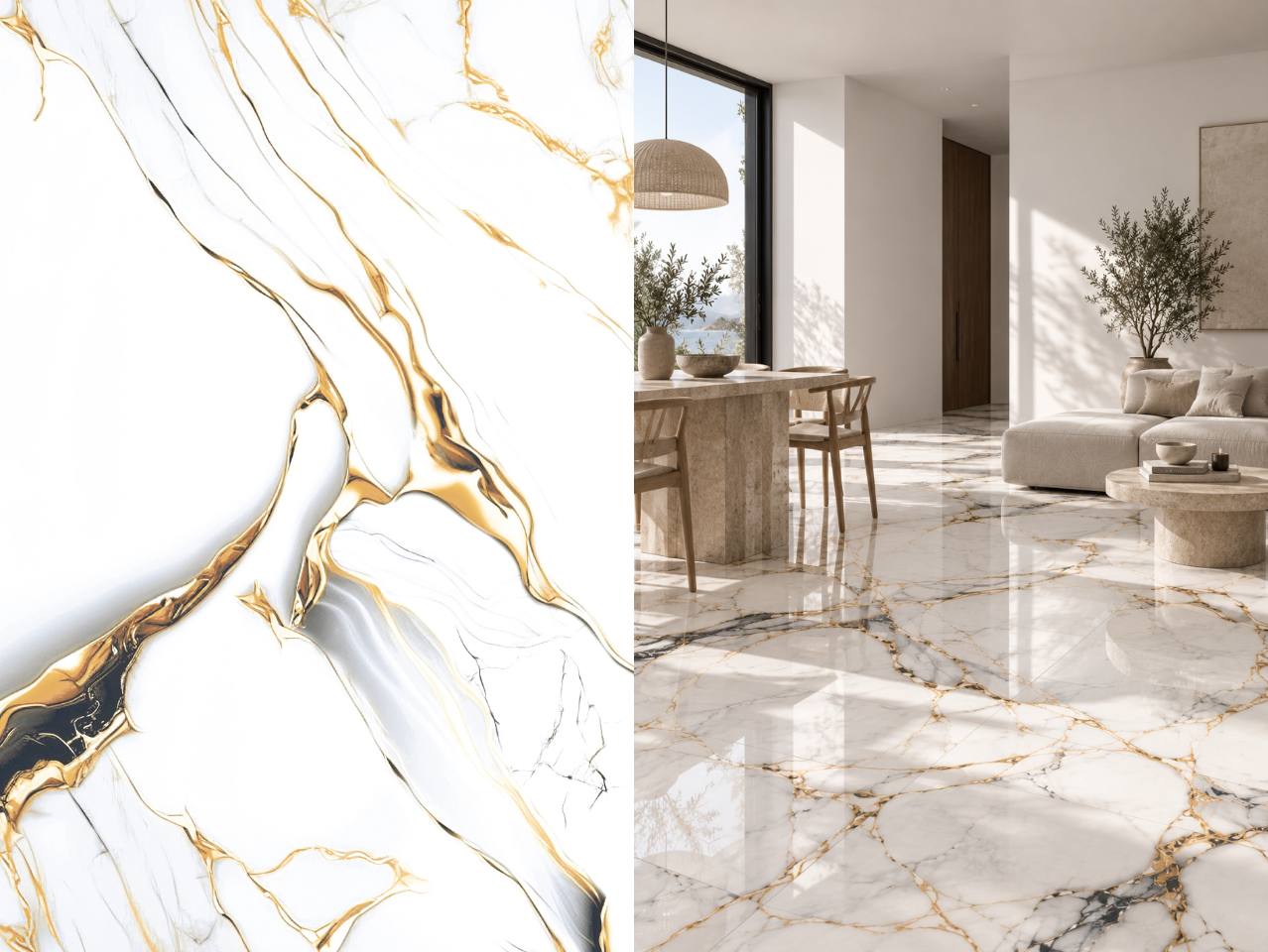 Gold Stone Onyx Waves Gold