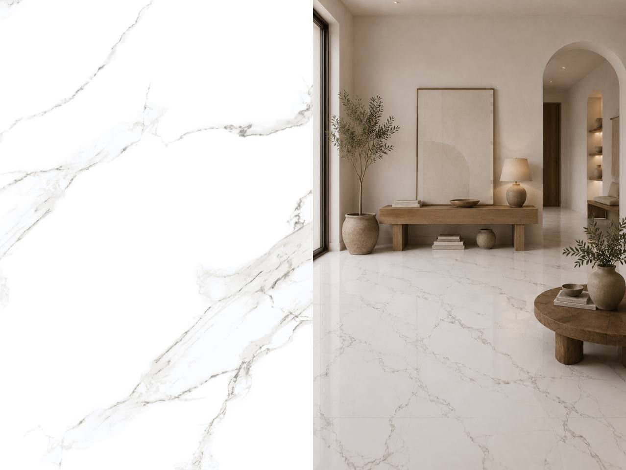 Gold Stone Pearl Statuario