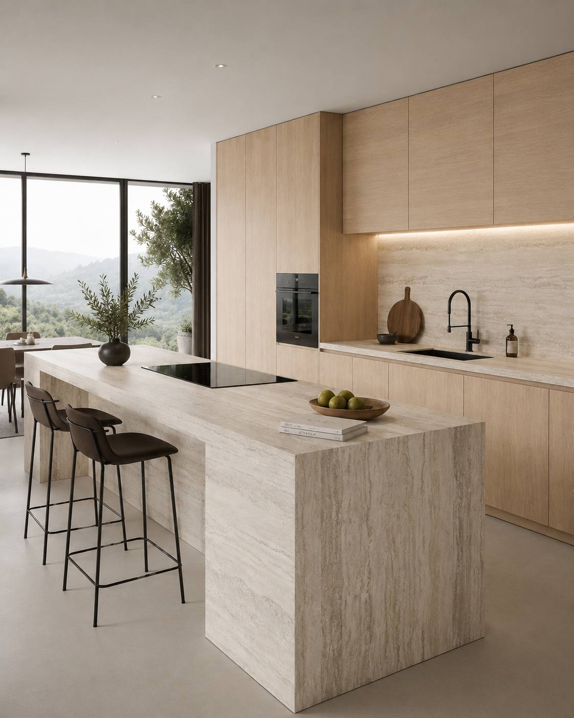 Salón interior de diseño contemporáneo