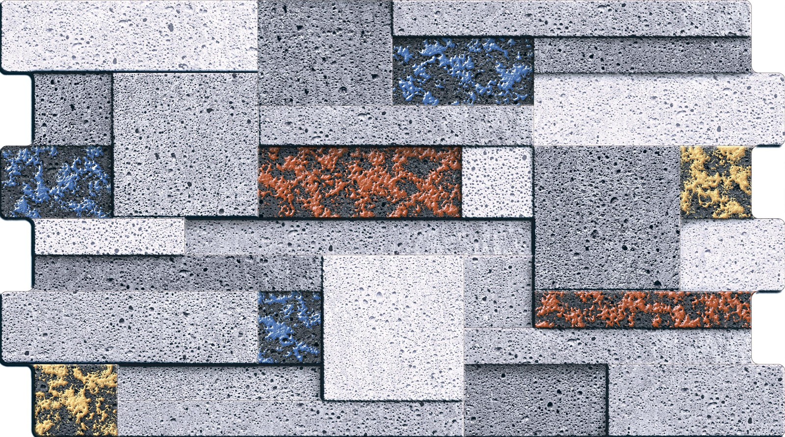 AMAZON-05-A — 31×56 cm Interlock