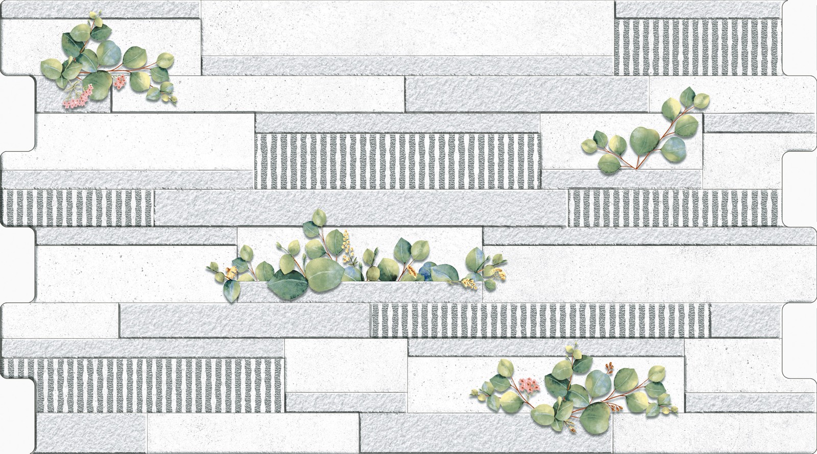 PACIFIC OCEAN-04-A — 31×56 cm Interlock