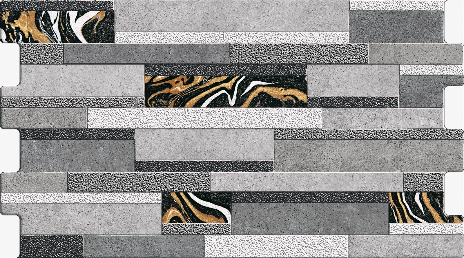 PACIFIC OCEAN-07-A — 31×56 cm Interlock