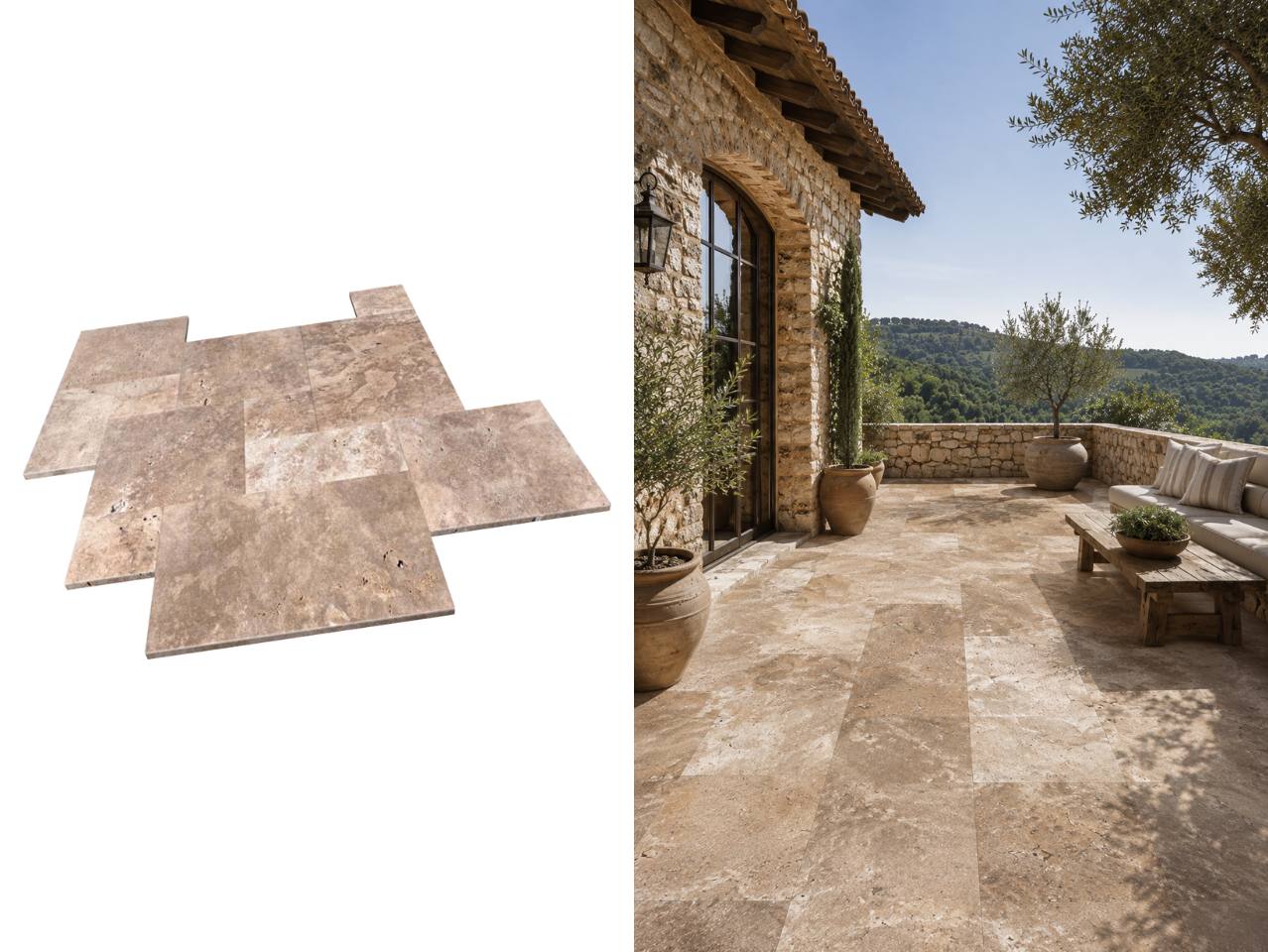 Travertin Rustique Mix